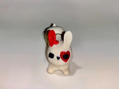 Cute Articulated Heart Bunny~Kawaii