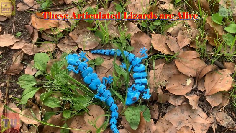 Make Articulated Lizard Alive