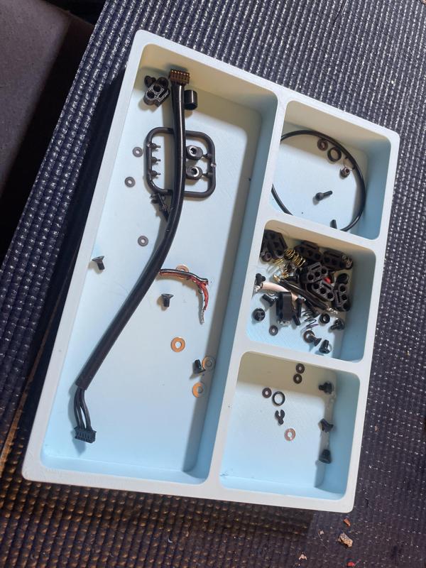 RC Parts Tray
