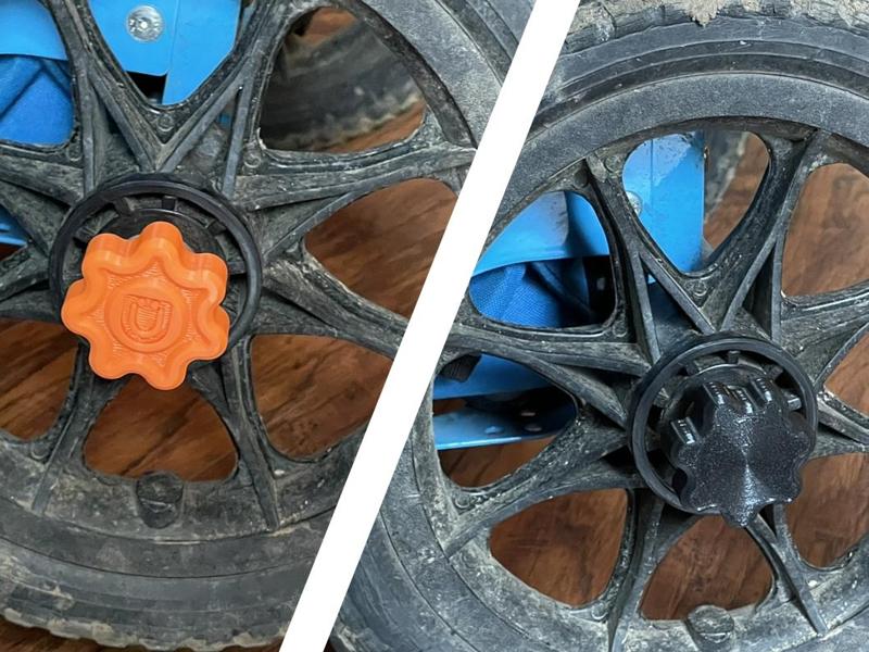 Zuca Cart Wheel Nut / Axle Knob