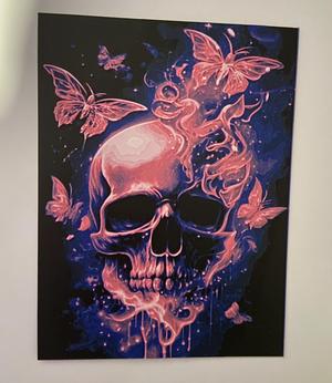 skull and butterfly 