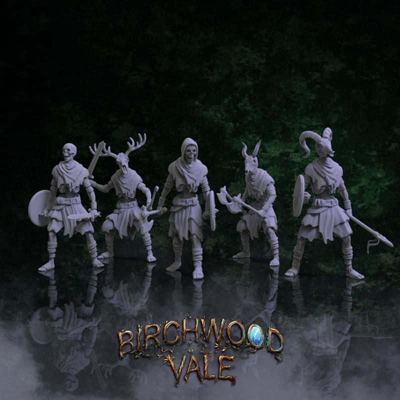 Birchwood Vale Adversaries Modular Skeletons