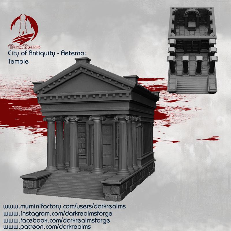 Dark Realms City of Antiquity - Aeterna Temple