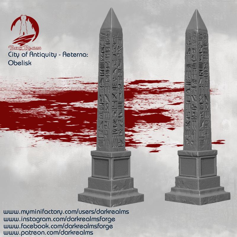 Dark Realms City of Antiquity - Aeterna Obelisk