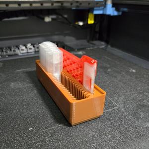 Scraper and blade storage, Gridfinity (for Bed Scraper by FusedForms)