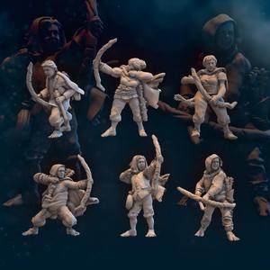 6x Halfmen Archer | Halfmen | Fantasy