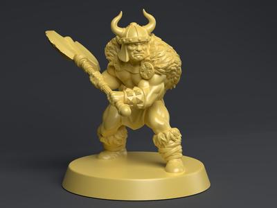 Barbarian Miniature 03