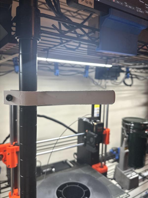Wire Rack Spool Holder