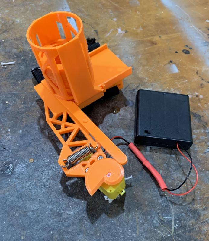 Arm Mounted Disk Launcher