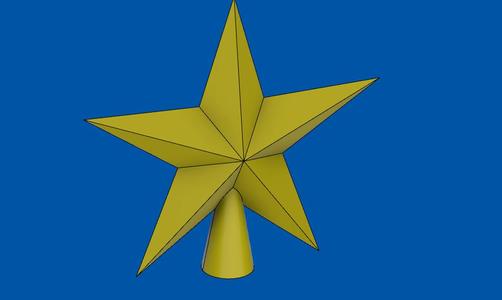 CHRISTMAS TREE STAR