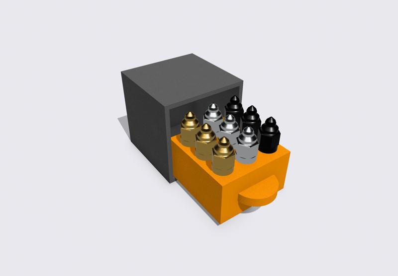 Nozzle Storage box