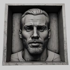 Chris Evans head relief actor