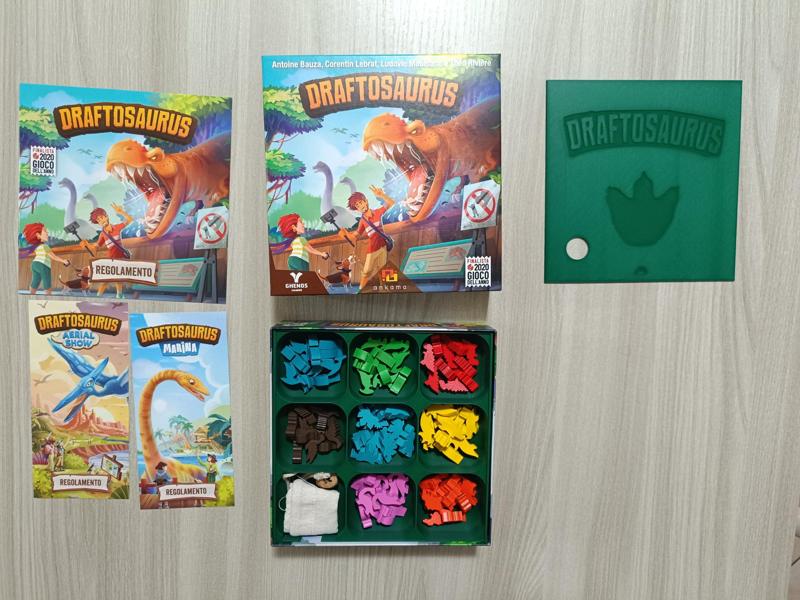 Draftosaurus + Expansions Boardgame Organizer