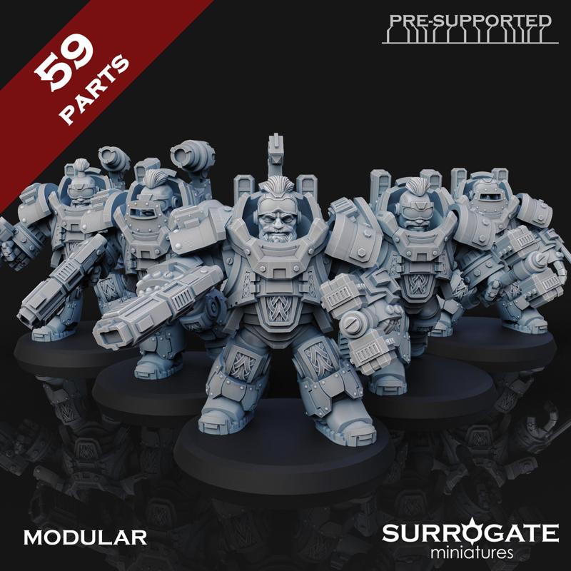 Zoltan Alliance Roch Crushers, Surrogate Miniatures January Modular Unit Release