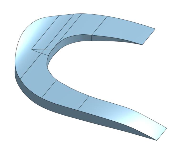 Walksnail Goggle X shim with upwards tilt