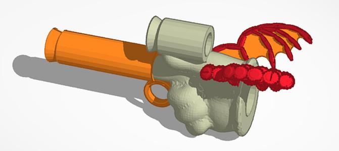 Finger Tip Finger Wing Gun