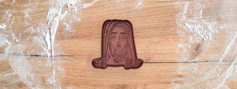 Mira cookie cutter from Kpop Demon Hunters