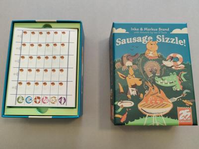 Sausage Sizzle Board Game Insert