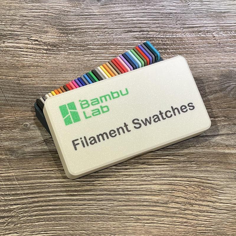 LID for Labeled Bambu Lab Swatch Display