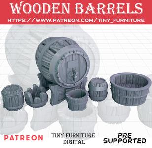 Wooden barrels