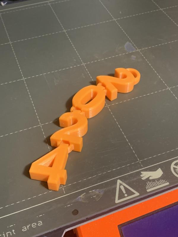 2024 Flexiprint keychain