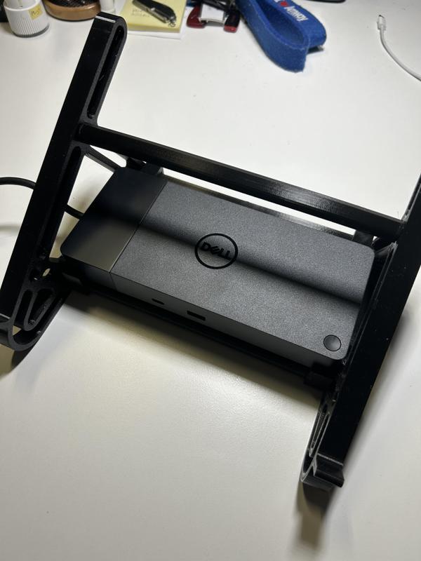 Docking station holder for "Laptop Stand V3"