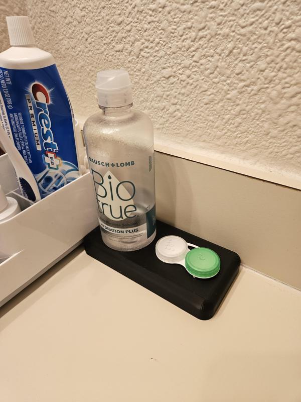bio true solution and contact case holder