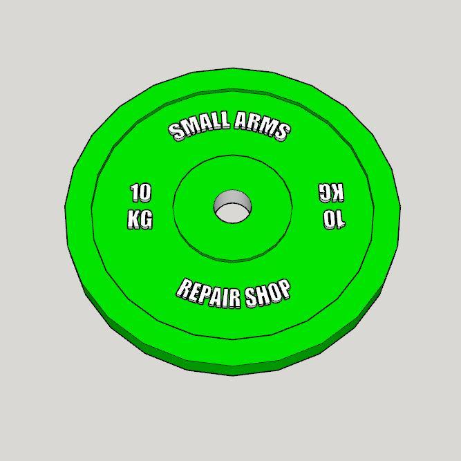 Bumper plate 10 KG