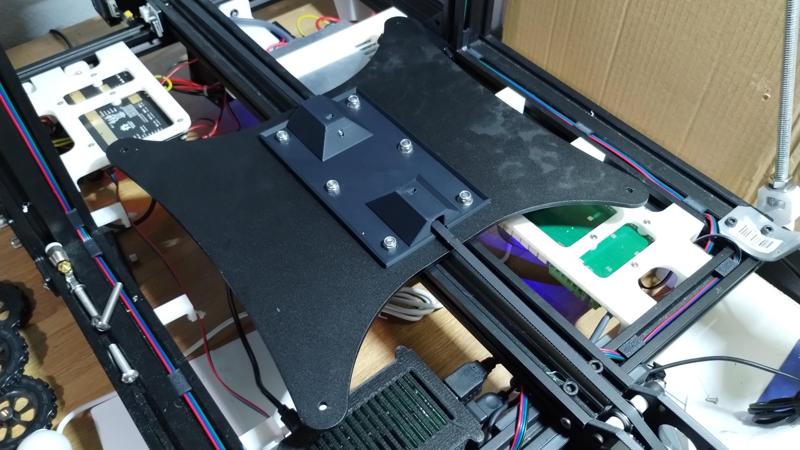 Cr-10 Y belt tensioner plate