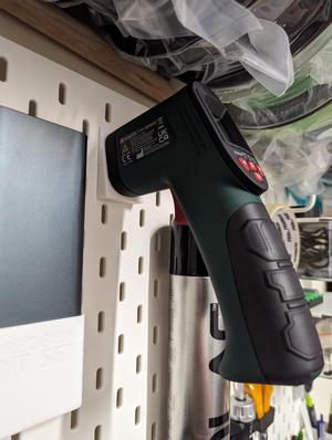 Skadis Holder for Parkside IR Thermometer