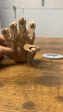 Hand Stand (for Posable Articulated Hand Model by Michael Wycoff)