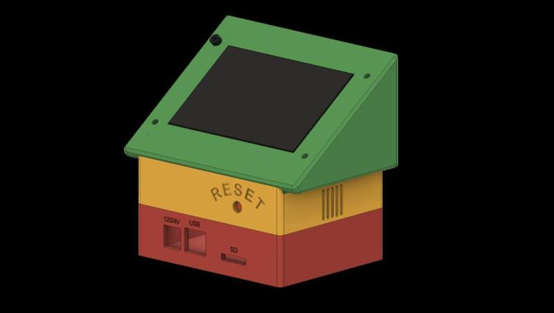 Housing - DLC32 V2.1 Board with TS35-R Touch-Display for Laser