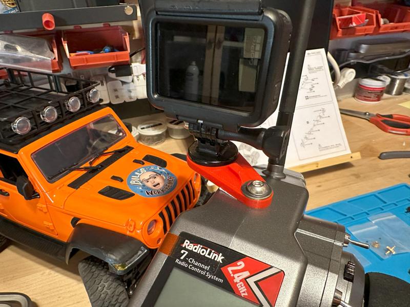 RadioLink RC6GS GoPro Mounting Bracket