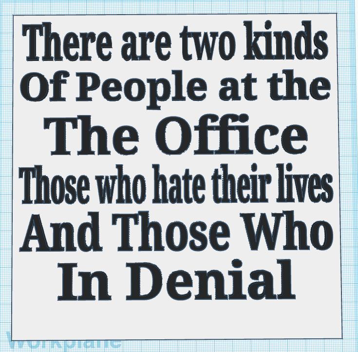 Denial Sign