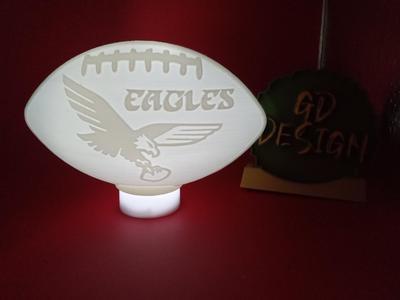 RETRO Philadelphia Eagles NFL FOOTBALL LIGHT