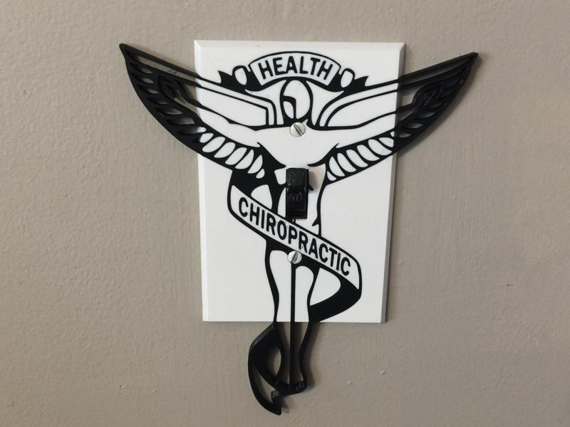 Chiropractor Light Switch Cover for Standard Toggle