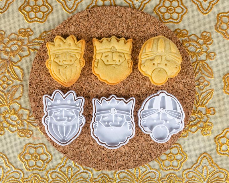 Three kings cookie cutters