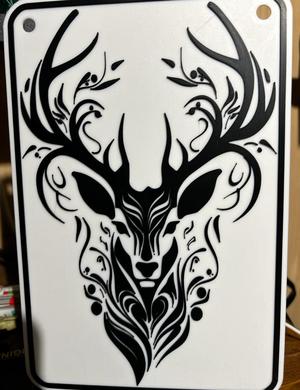 abstract deer