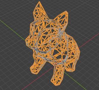Voronoi French Bulldog