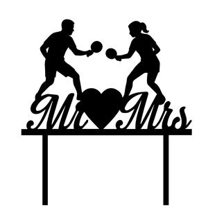 Topper cake wedding wedding wedding couple ping pong table tennis Table tennis