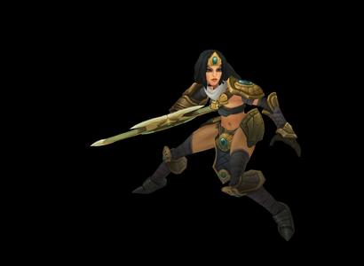 Sivir League of Legends 3D print model