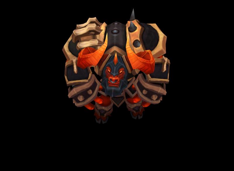 Infernal Alistar League of Legends 3D print model