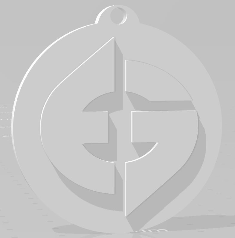 Evil Geniuses keychain