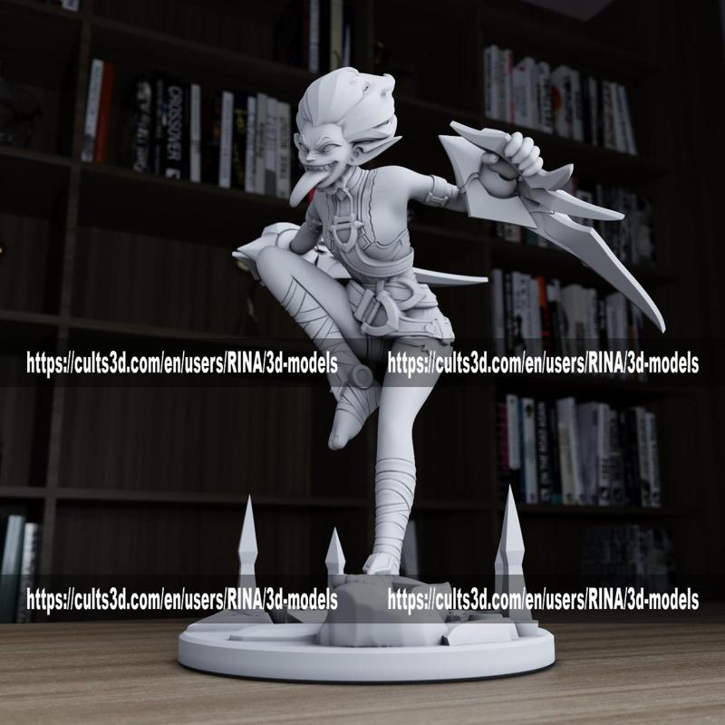 Briar 3d print model from league of legends