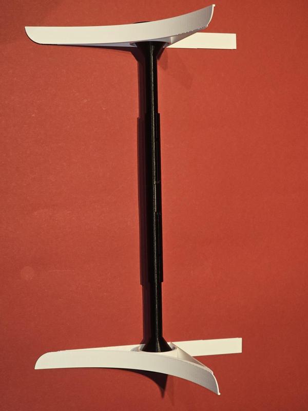 Redesign Miniphotostudio screenholder A2 Rod/tube, extendable, print-in-place