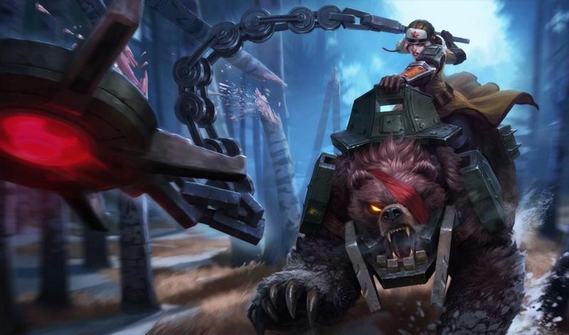 Bear Cavalry Sejuani - 12 Variant Print Pack (League of Legends)