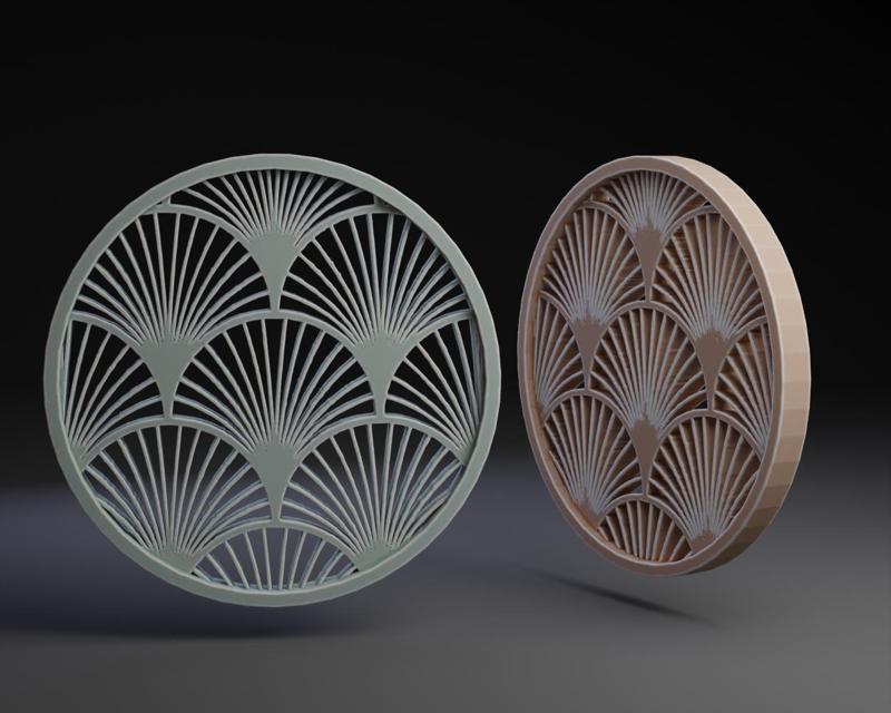 Geometric Deco Wall Art.