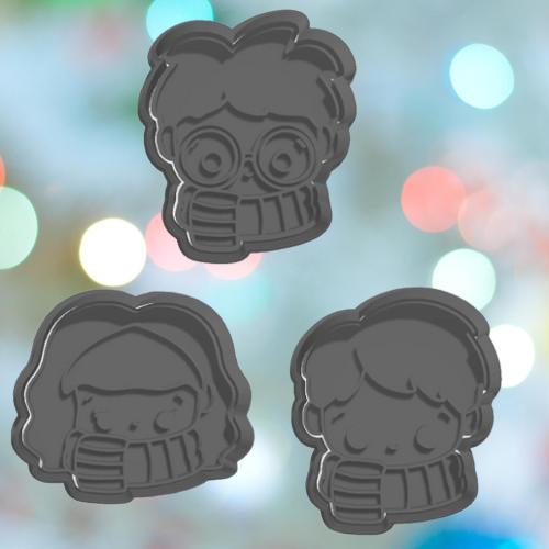 Harry Potter Cookie Cutter Set