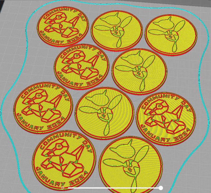 Pokemon Go Community Day Classic #81 coin - Porygon