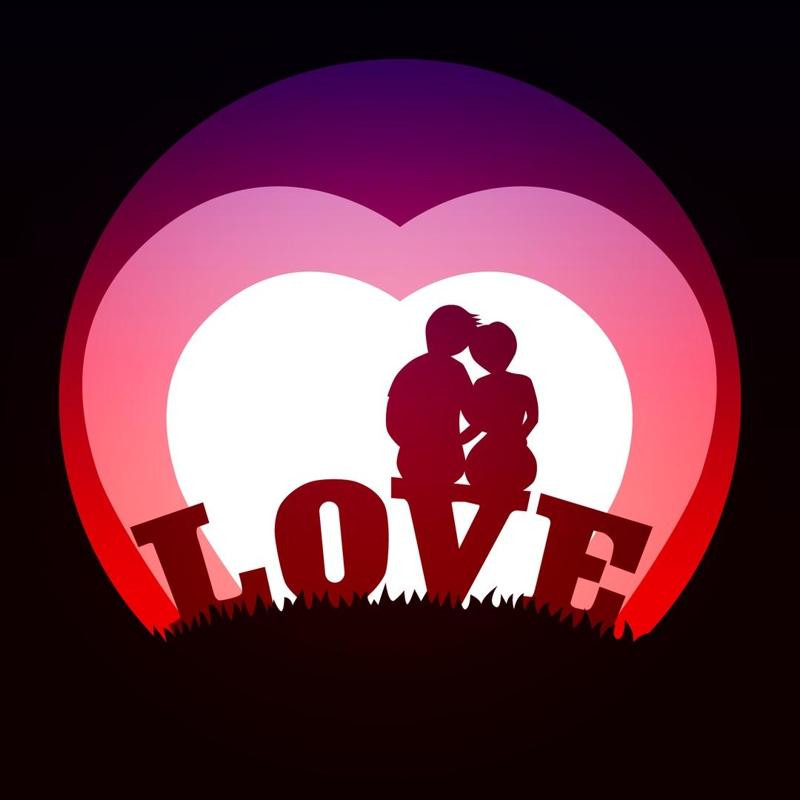 14th February Valentine's Day lightbox